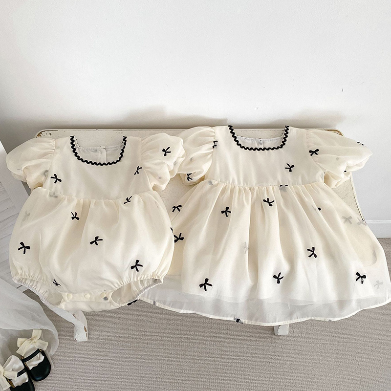 Baby Clothing In Summer - Çocuklar Sisters Giyim Yaz Bebek Kız