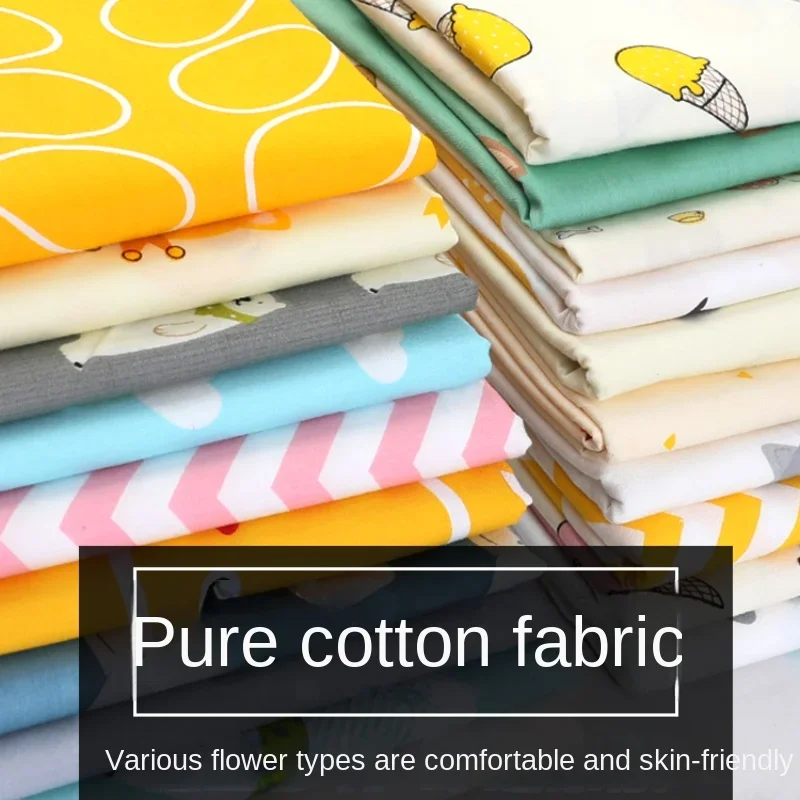 Baby Clothing Quilt - Saf Pamuk Baskılı Kumaş Bebek Yatak