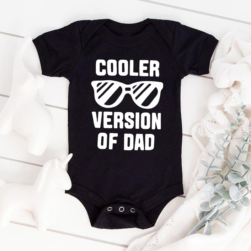 Baby Clothing Brands - Komik yenidoğan erkek kız giysileri baba