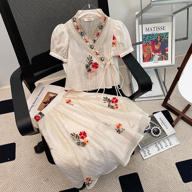 Baby Clothing Bundles - 2024 yaz kızlar Set kısa etek