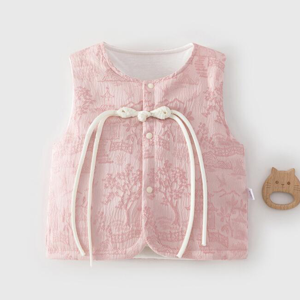 Baby Clothing Quilt - Bebek Çin Yeni Yılı Yelek Kapitone
