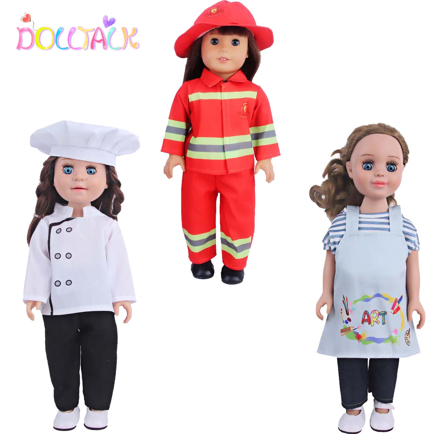 Baby Clothing Deals - Rol yapma Amerikan 18 Inç Kız