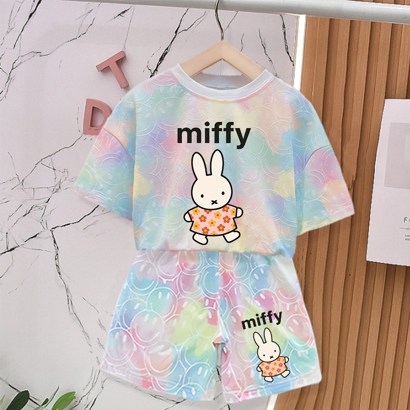 Baby Clothing In Summer - Miffys Tavşan Yaz Giyim Setleri Bebek