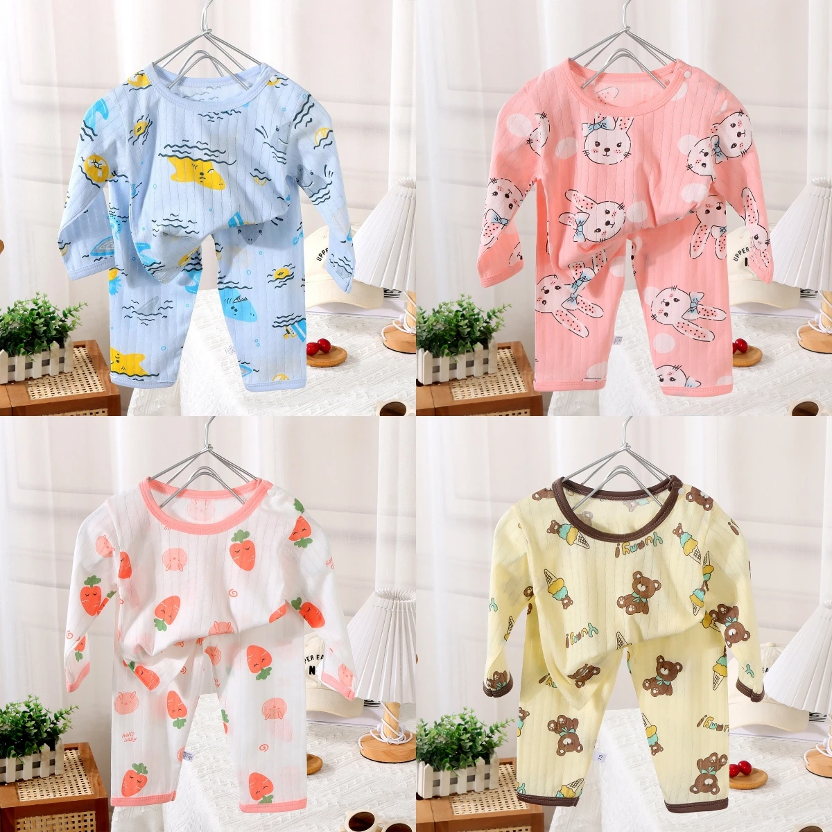 2024 Yeni Bebek Pamuk Ev Giysi - Baby Clothing Crochet incelemesi ve fiyatı