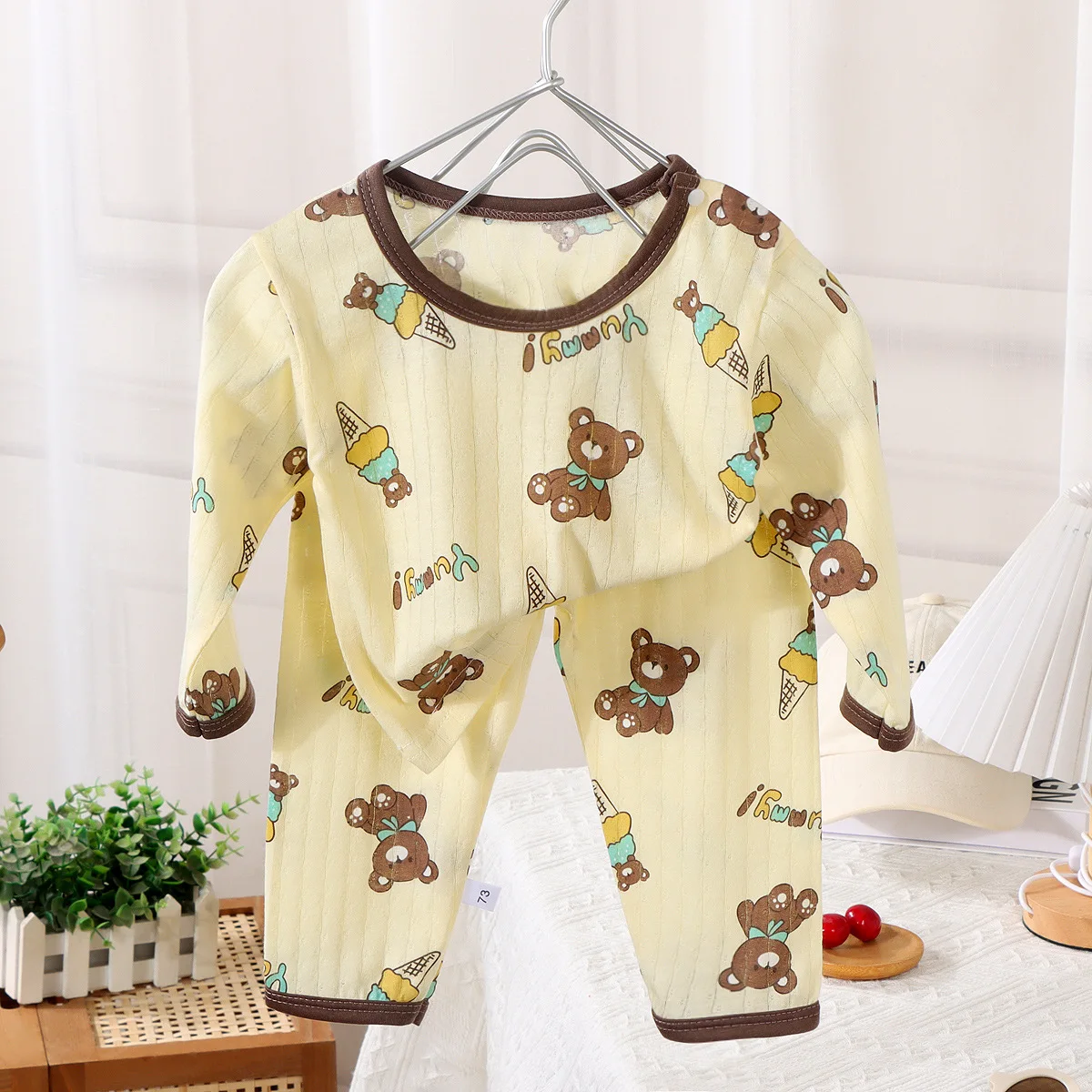 2024 Yeni Bebek Pamuk Ev Giysi - Baby Clothing Crochet incelemesi ve fiyatı