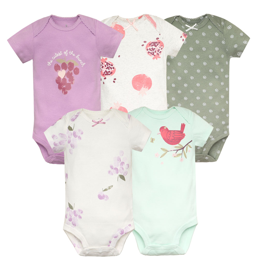 5 adet/grup Bebek Bodysuit Mod - Baby Clothing Next incelemesi ve fiyatı