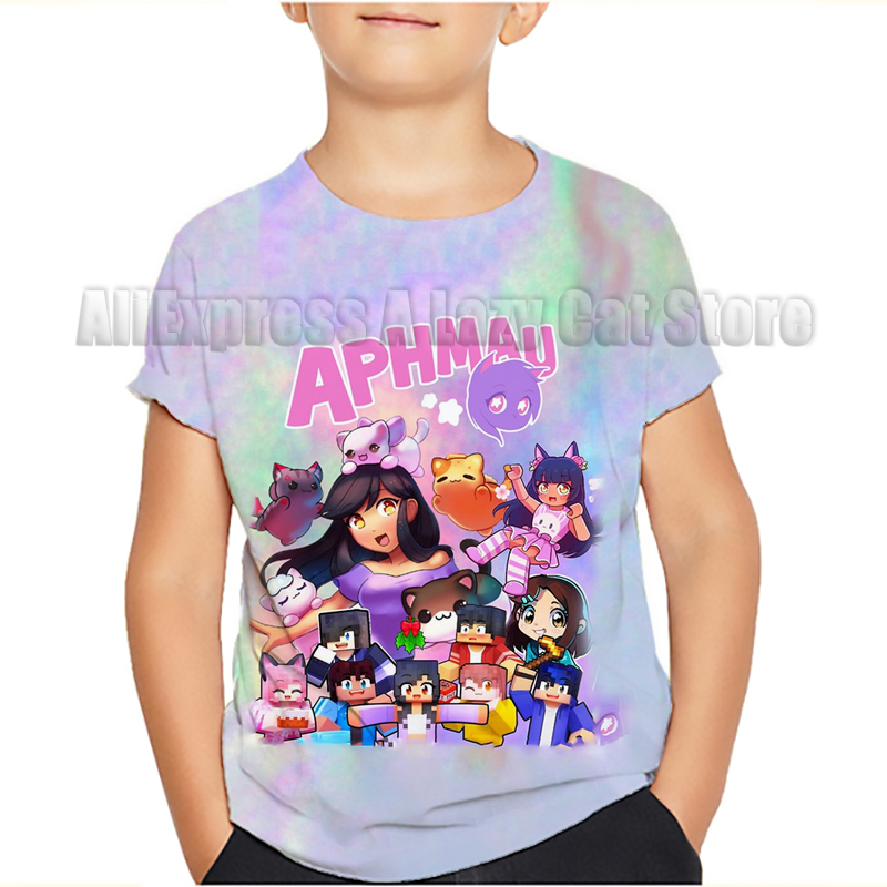 Aphmau Cat ws kedi T shirt kar - Baby Clothing Deals incelemesi ve fiyatı