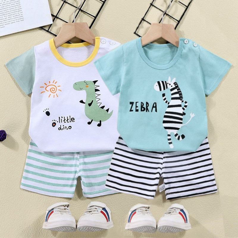 Pamuk Tees + Şort 2 parçalı eş - Baby Clothing Deals incelemesi ve fiyatı