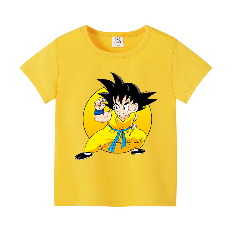 Dragon Ball Goku T-shirt çocuk - Baby Clothing In Summer incelemesi ve fiyatı
