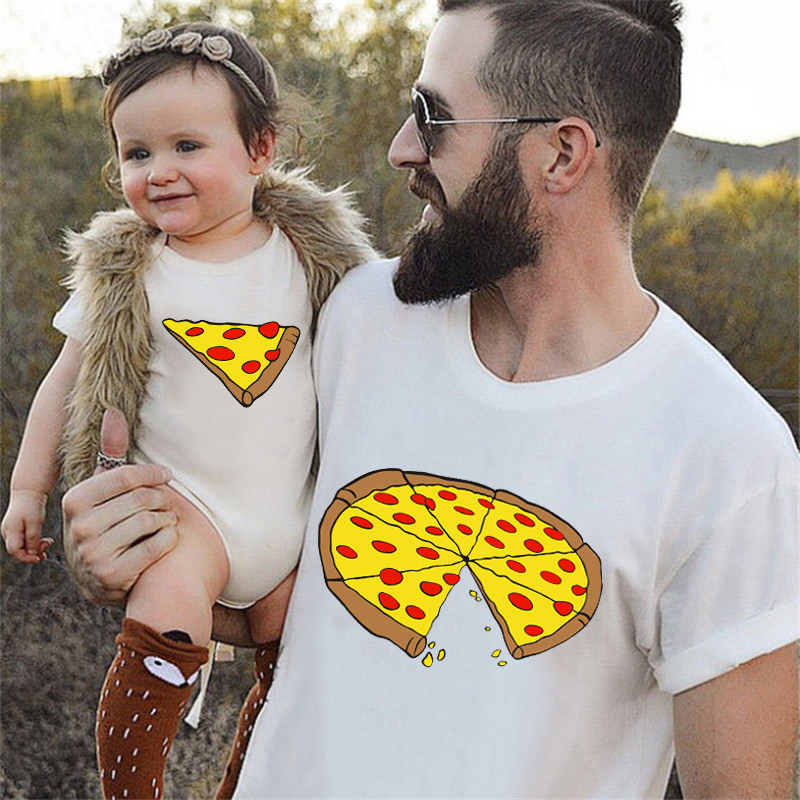 Komik Pizza Baskı Baba Anne Ço - Baby Clothing Crochet incelemesi ve fiyatı
