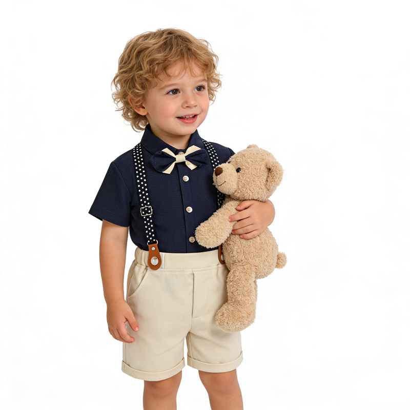 Çocuk Boys Yaz Resmi Kostüm La - Baby Clothing Deals incelemesi ve fiyatı