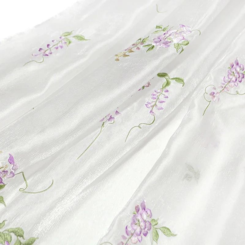Wisteria Nakış Kumaş DIY Hanfu - Baby Clothing In Summer incelemesi ve fiyatı