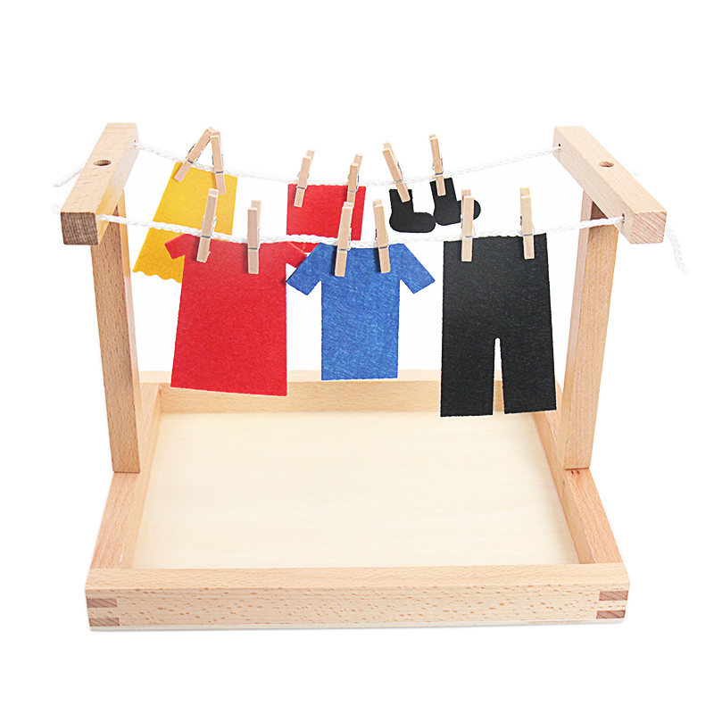 Bebek Montessori Ahşap DIY Min - Baby Clothing Kit incelemesi ve fiyatı